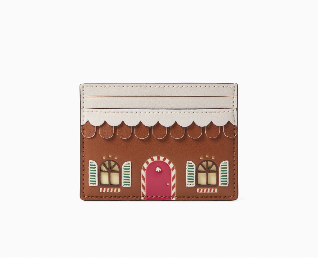 Gingerbread Small Slim Card Holder (Multi)